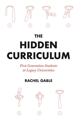 Cover of The Hidden Curriculum, diagram showing how to tie a tie on white background